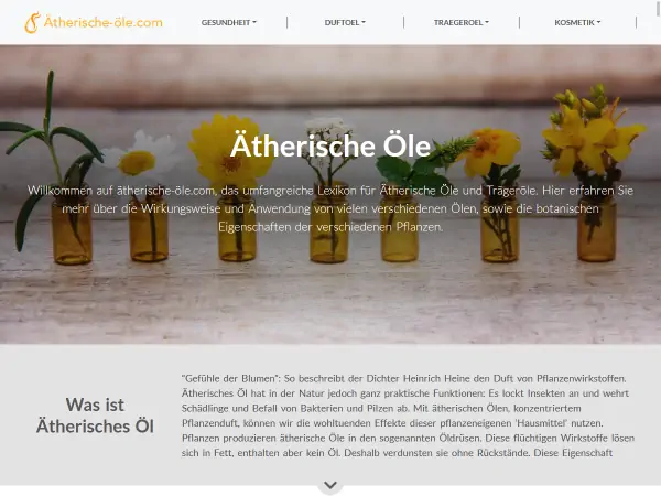 Aetherische Oele Preview