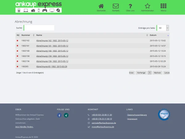Ankauf Express Preview