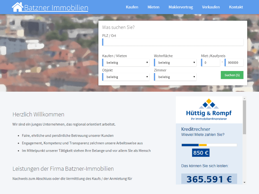 Batzner Immobilen Preview